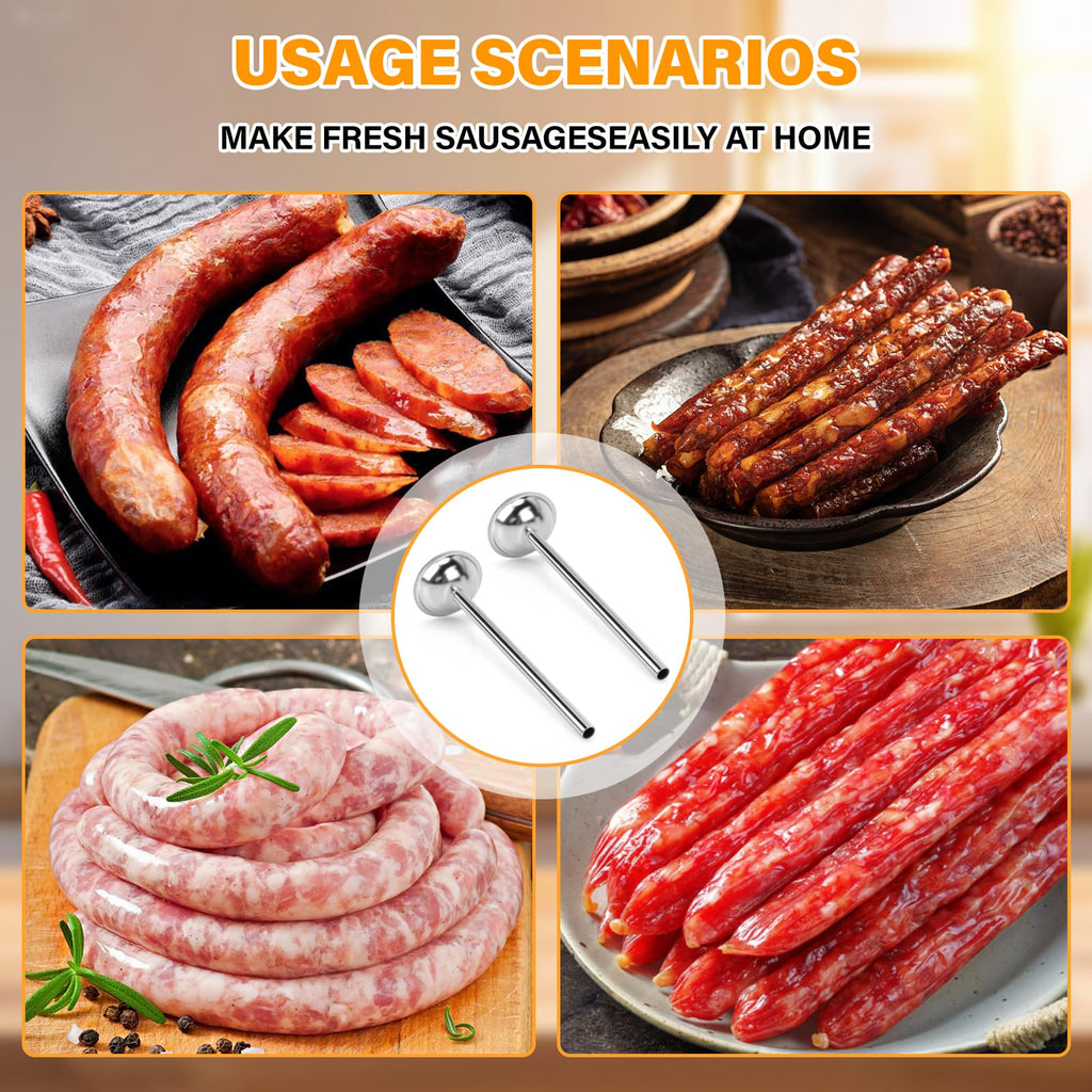 2 Pack 10mm Sausage Stuffer Tubes C75069