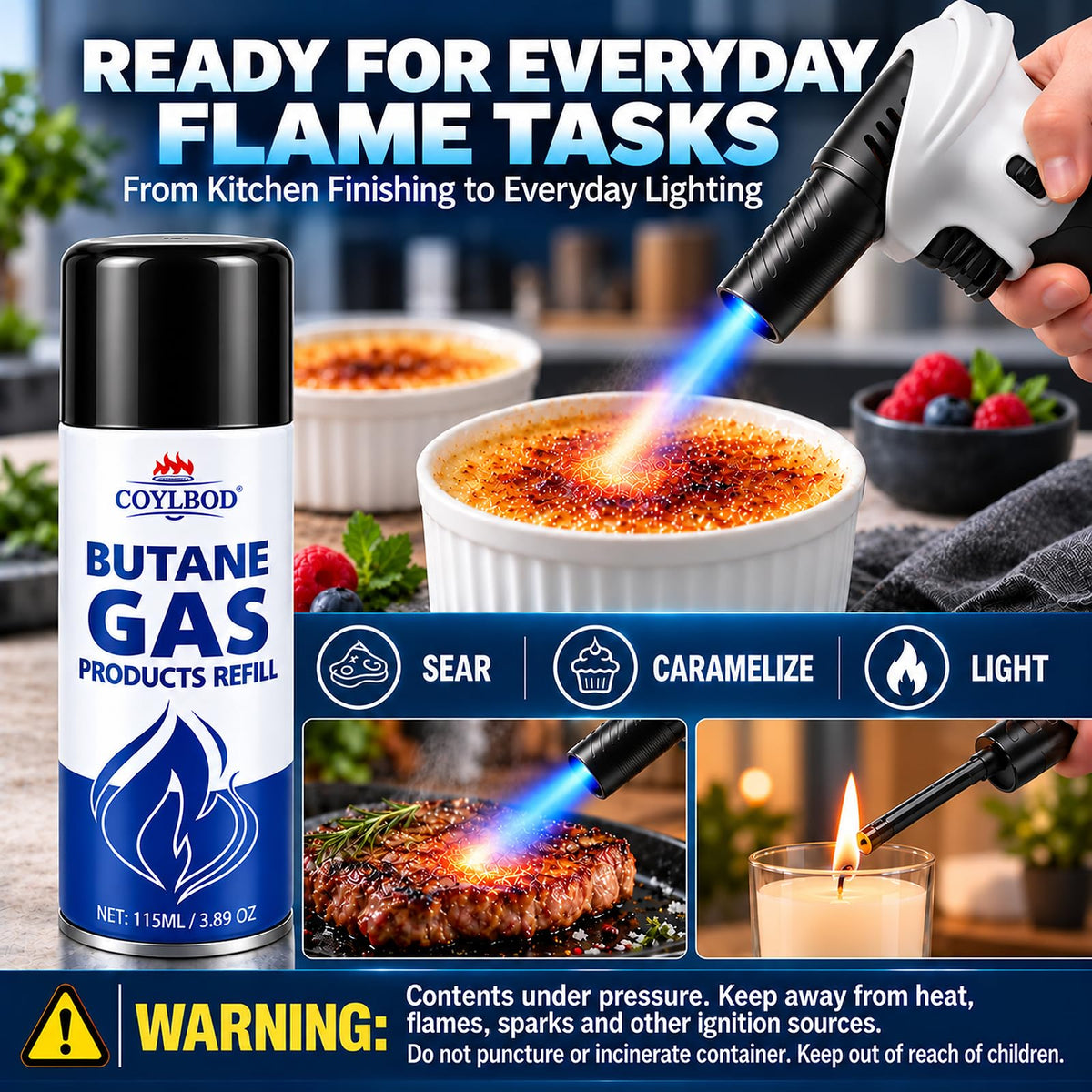 115ml Butane Refill R522