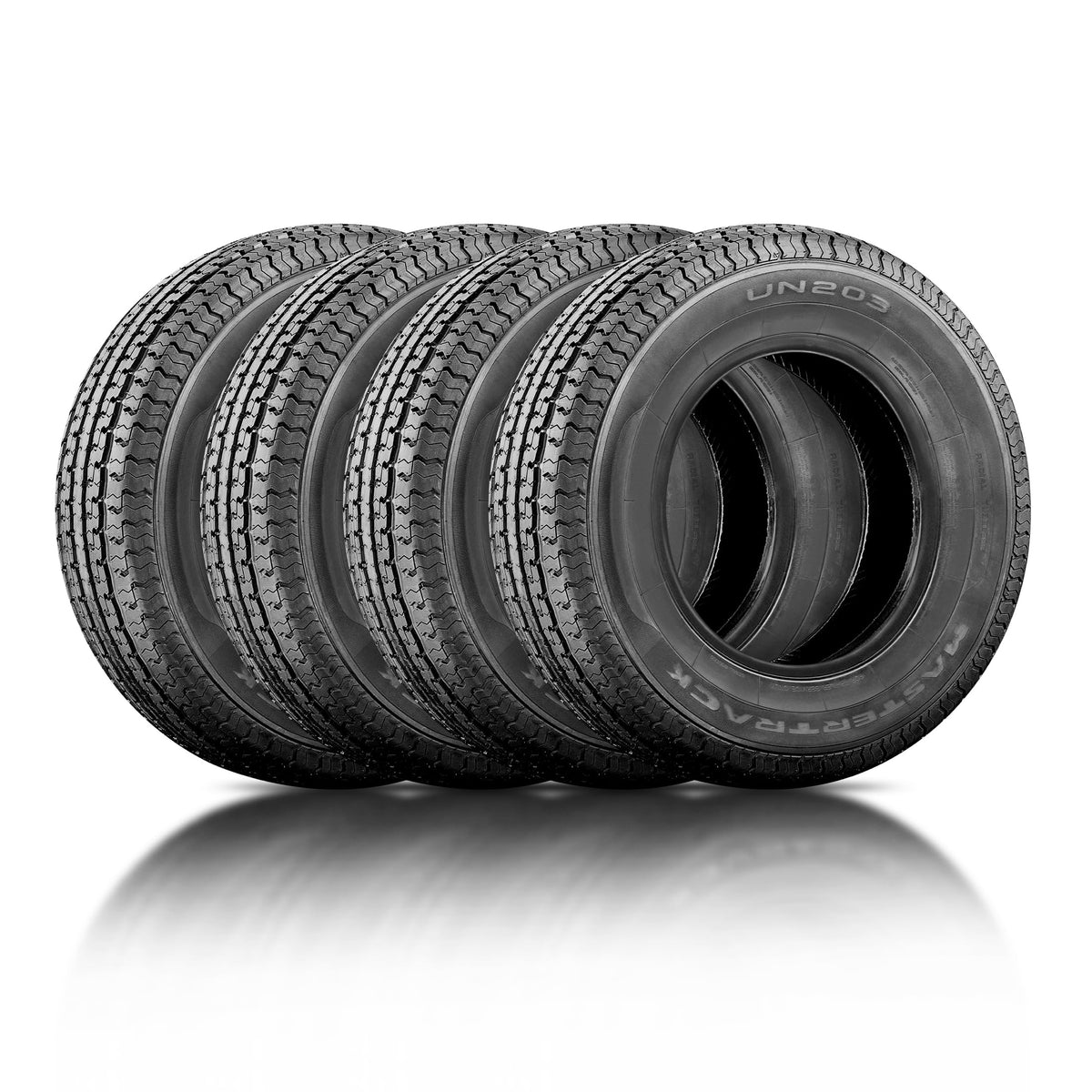 Set of 4 10 Ply Radial Trailer Tires H228