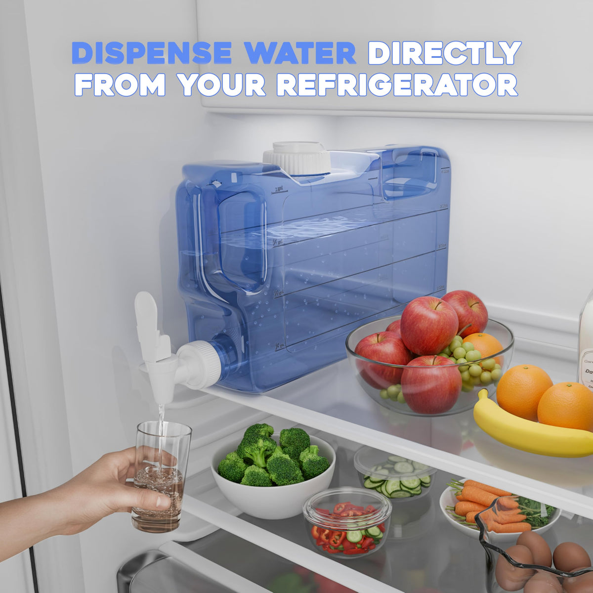 1.1 Gallon Water Dispenser Bottle with Spigot V292558