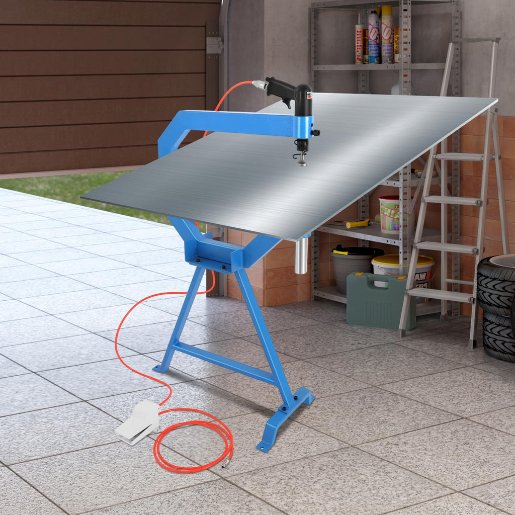Pneumatic Planishing Hammer with Pedal and Stand T383788