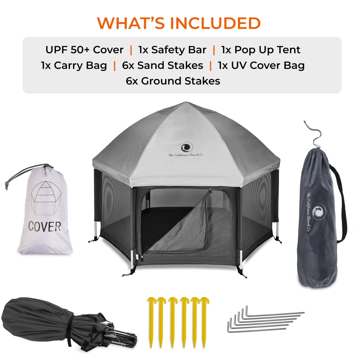 Portable Baby Playpen with Canopy K215