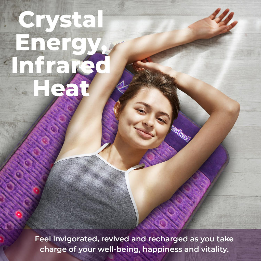 Far Infrared Amethyst Heating Pad Mini 32" L x 20"W U831442