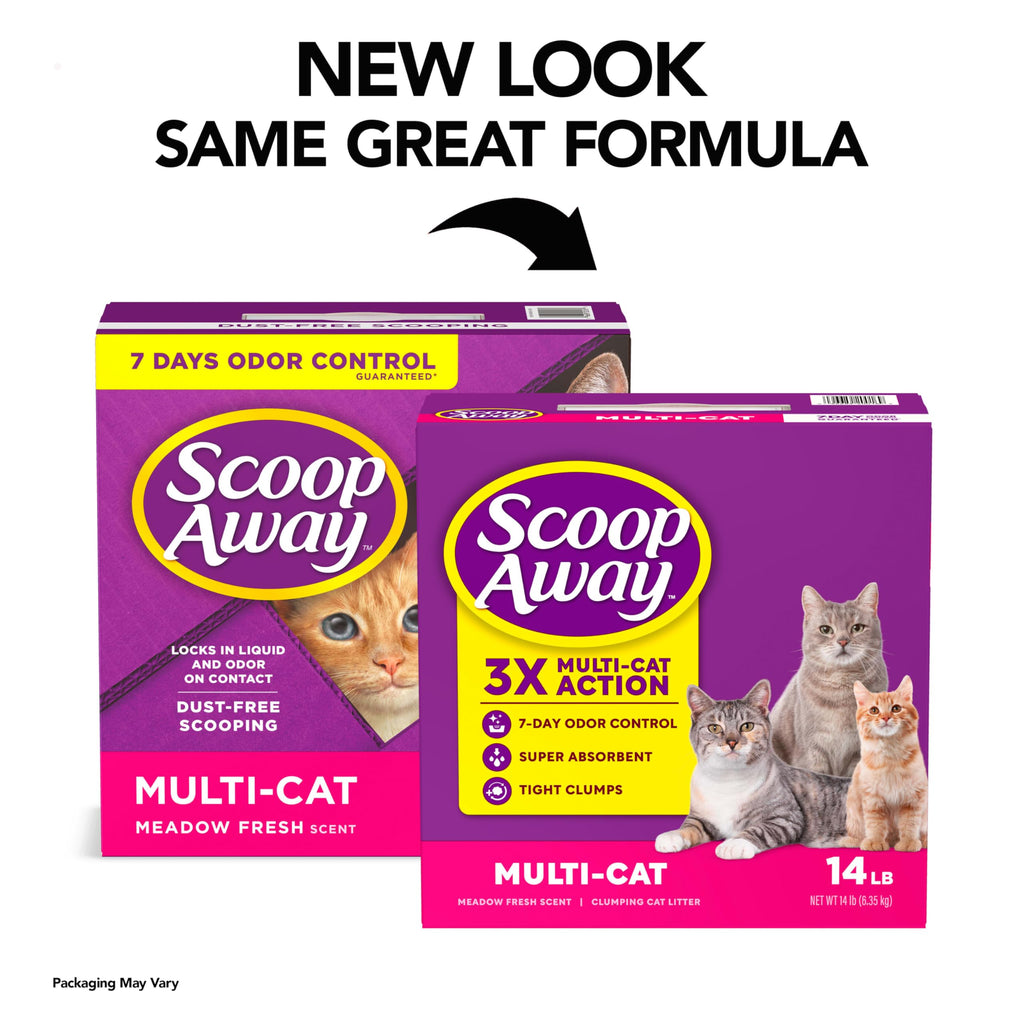 Multi Cat Litter Meadow Fresh Scent 14 lb S6660
