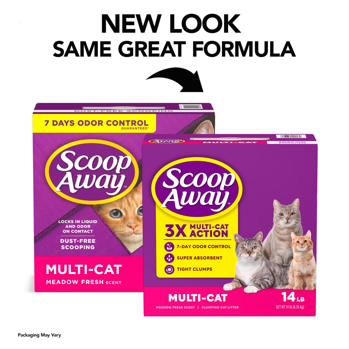 Multi Cat Litter Meadow Fresh Scent 14 lb S6660