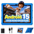 Android 15 Tablet 10.1 inch with Drop-proof Case X623