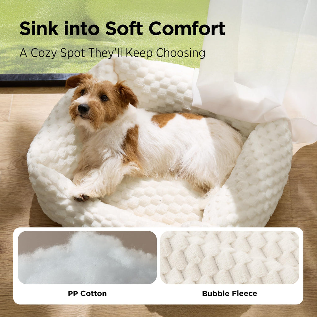 Washable Fluffy Dog Bed S350495