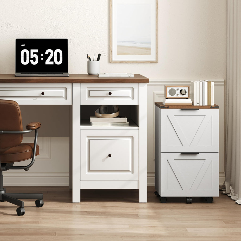 2 Drawers Rolling File Cabinet P49525