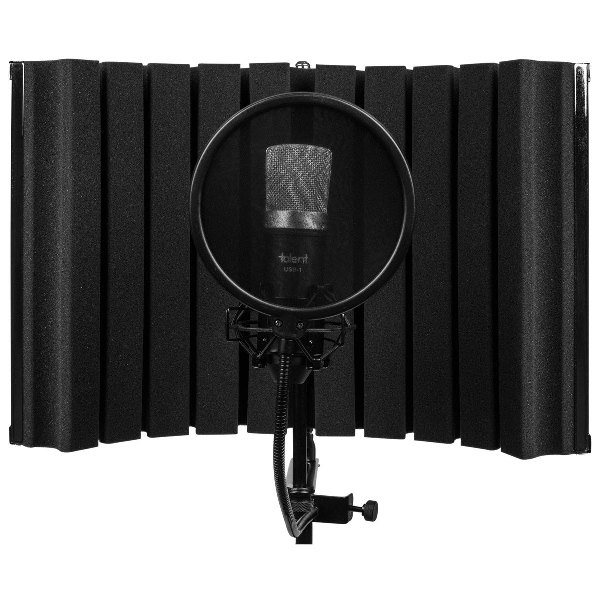 USB Condenser Microphone with Shock Mount and Pop Filter W6460