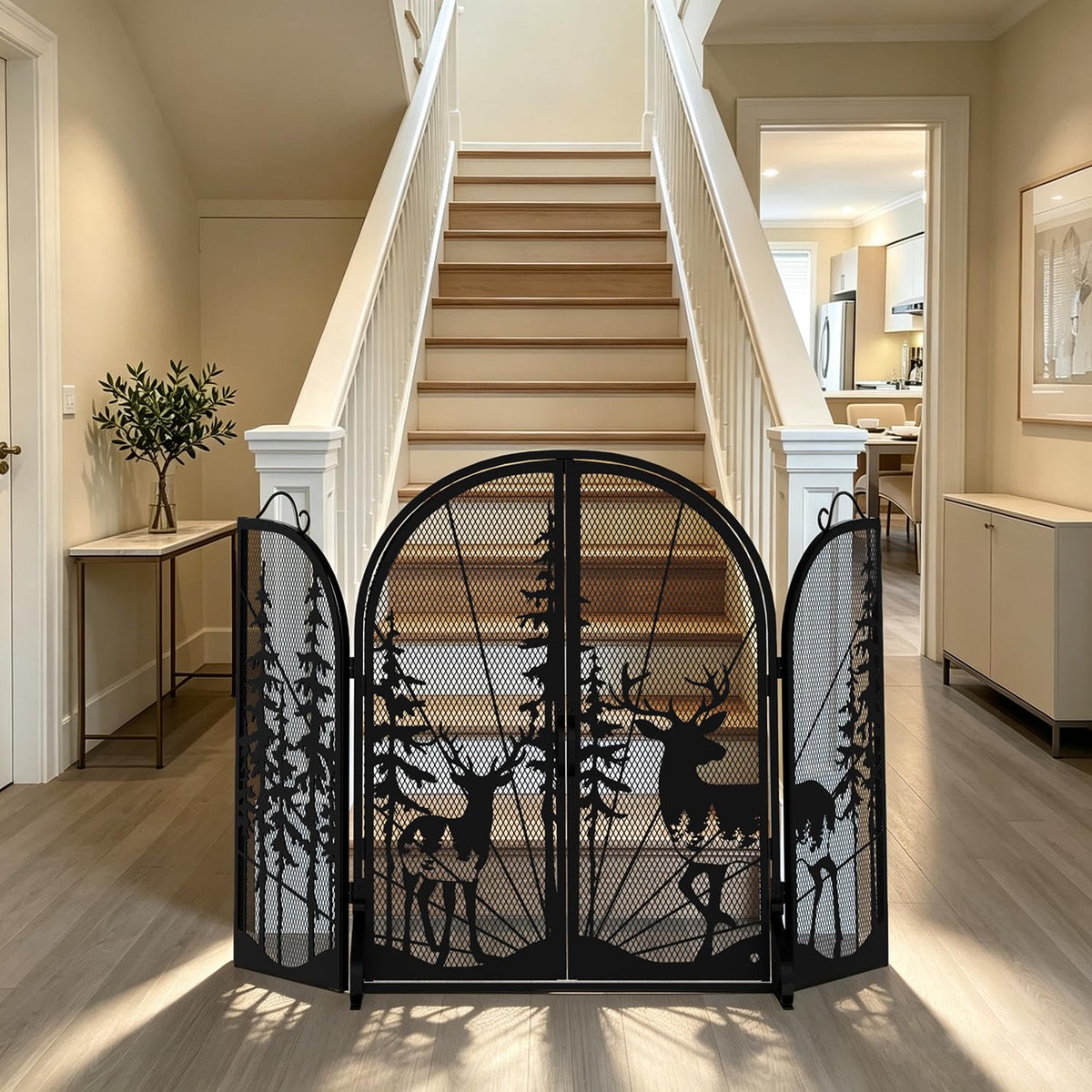 Fireplace Screen with Doors E976