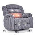 Power Swivel Rocker Recliner Chair with Vibration & Heat I243