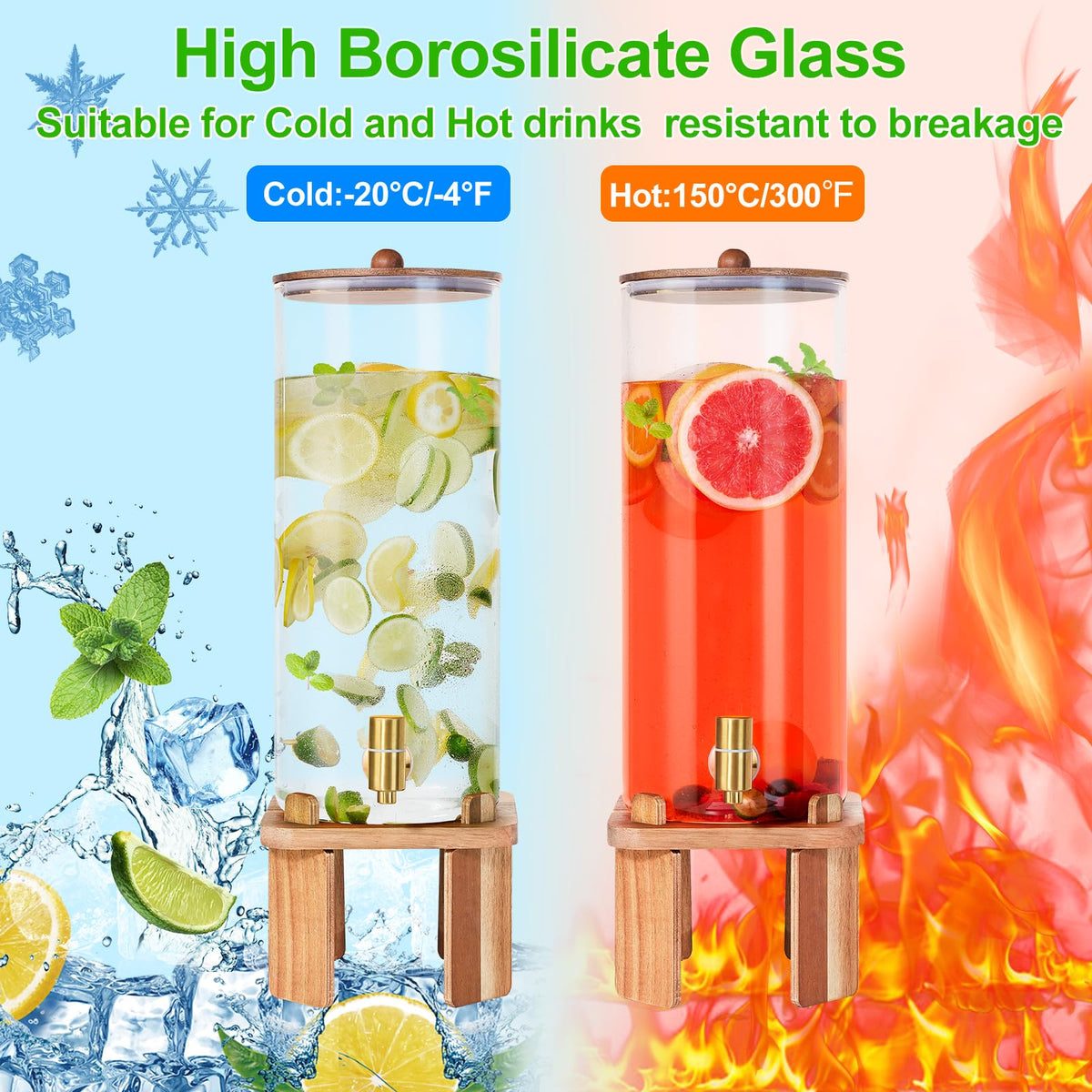 2 Gallon Drink Dispenser with Stand S539412