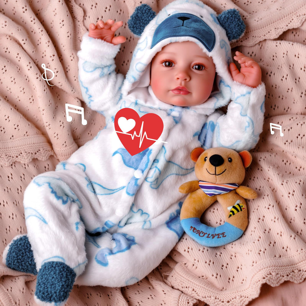Reborn Baby Dolls with Breathing, Heartbeat, Coos & Conversation P257927