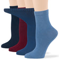 Viscose Bamboo Diabetic Socks 4 Pack U6236