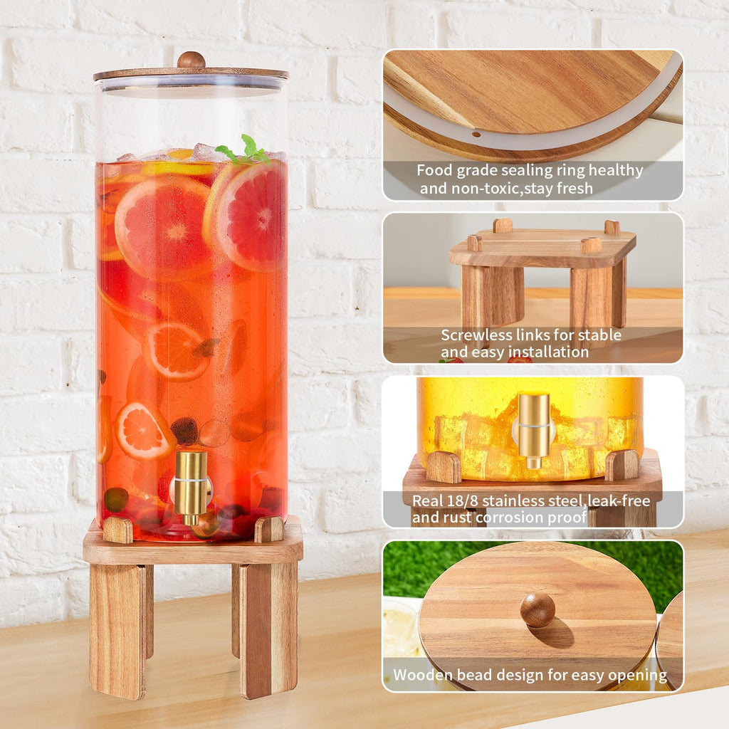 2 Gallon Drink Dispenser with Stand S539412