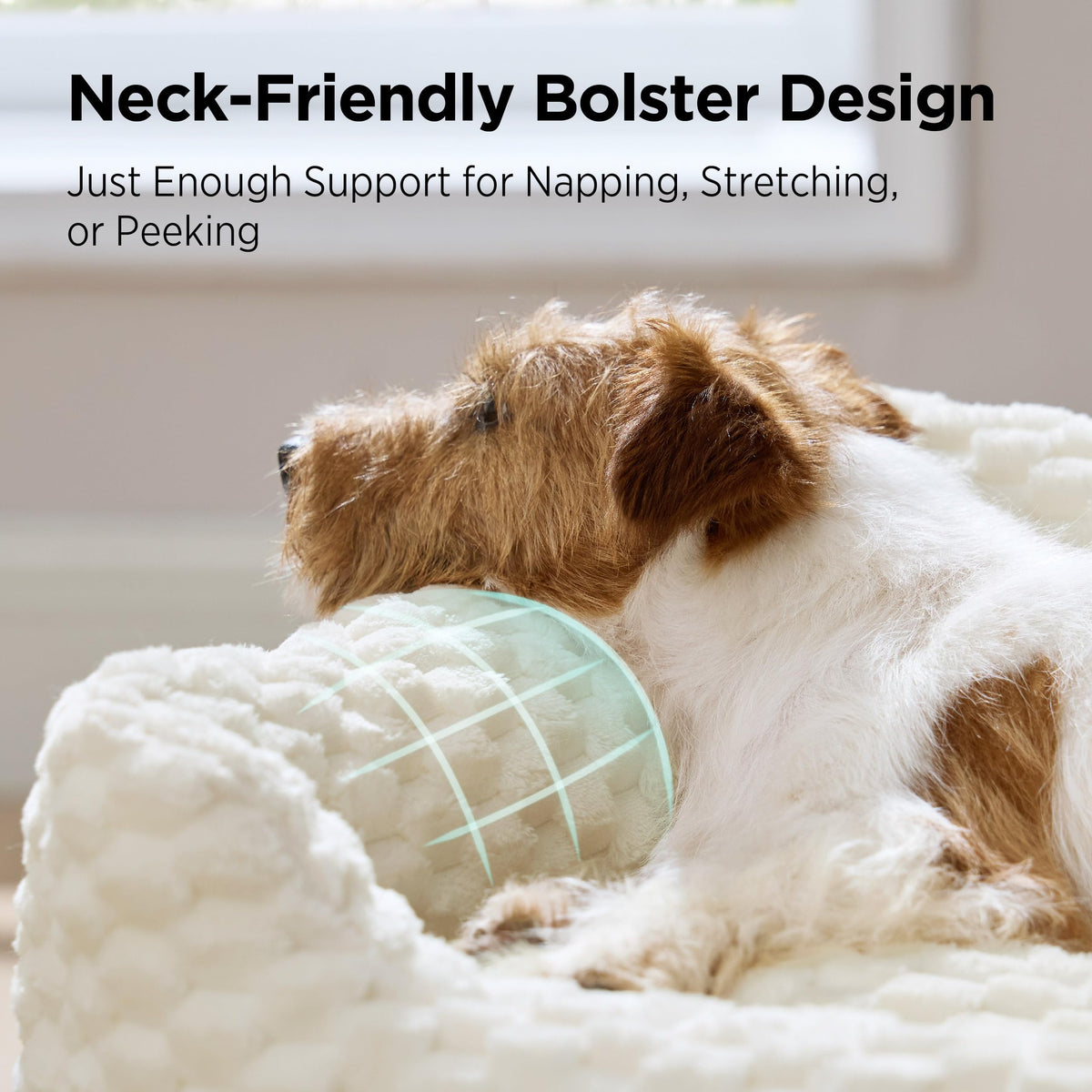 Washable Fluffy Dog Bed S350495