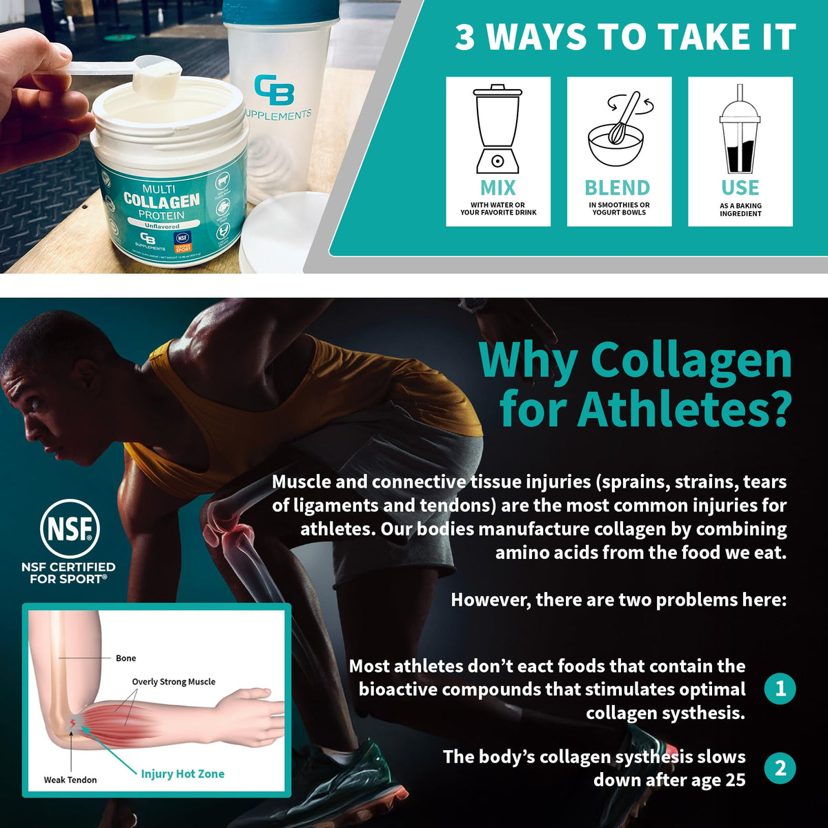 Multi Collagen Protein Powder Unflavored 58 Servings R60520