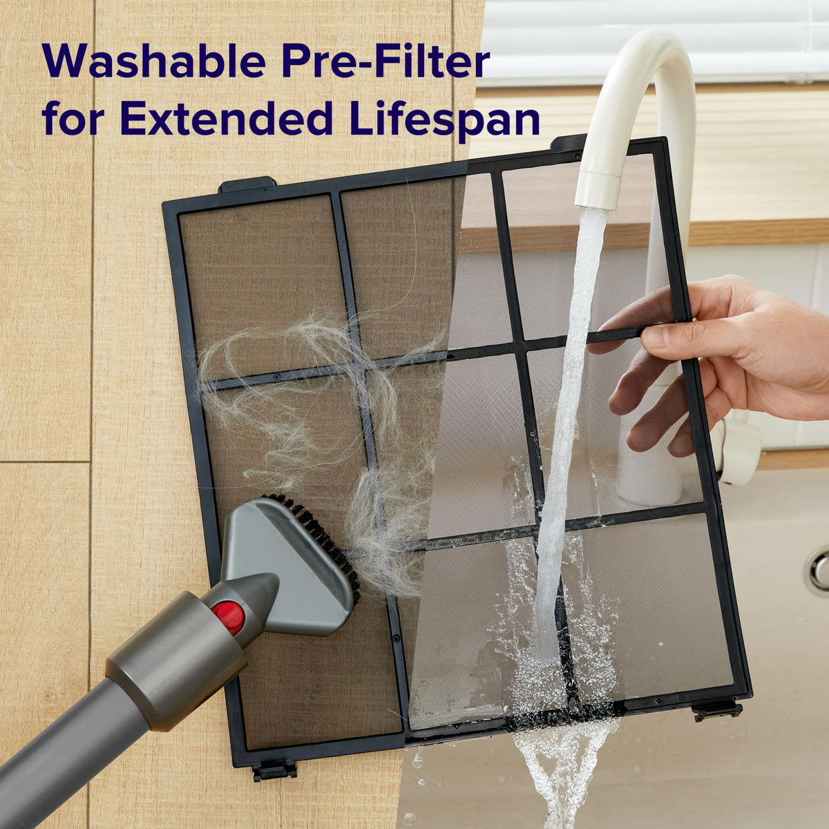 Air Purifier with Washable Pre-Filter T86312