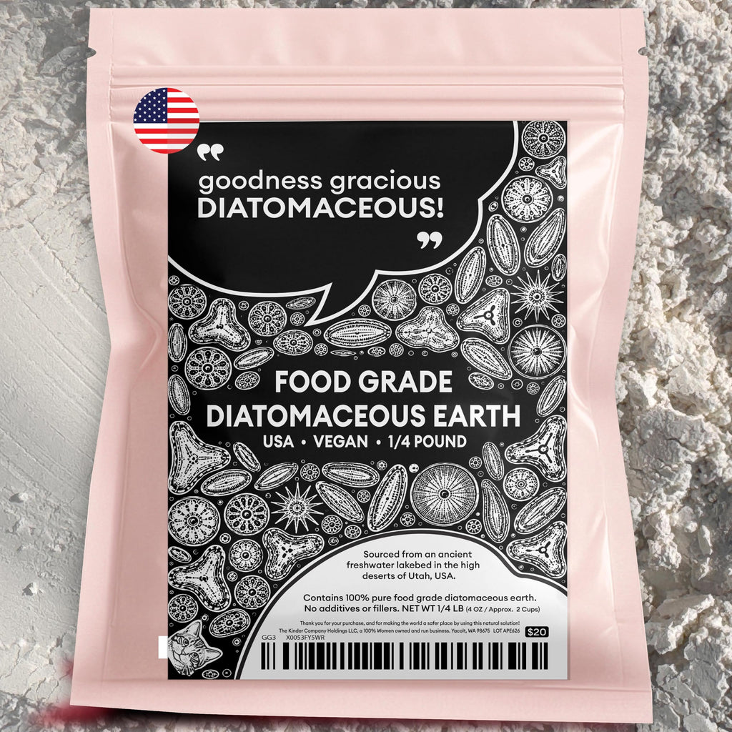 Food Grade Diatomaceous Earth Powder 1 Pint S4214