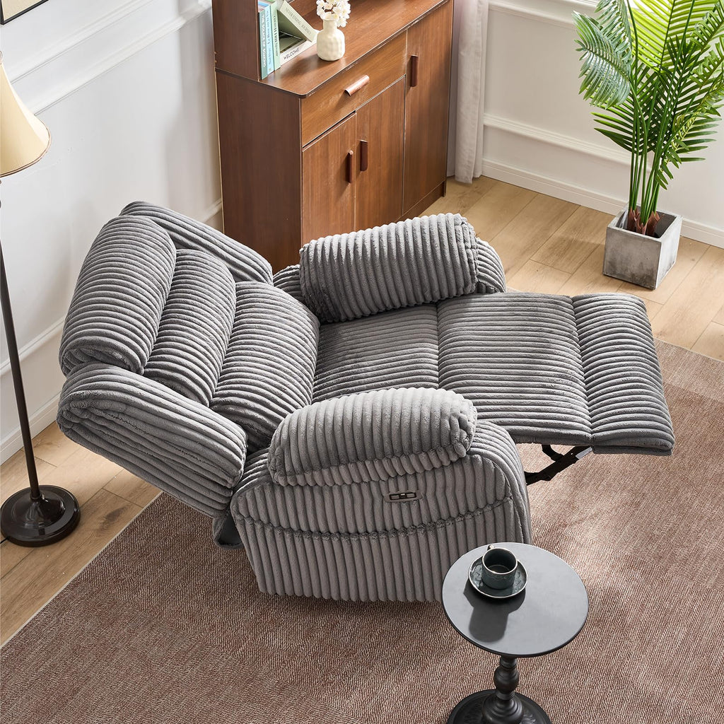 Power Swivel Rocker Recliner Chair with Vibration & Heat I243