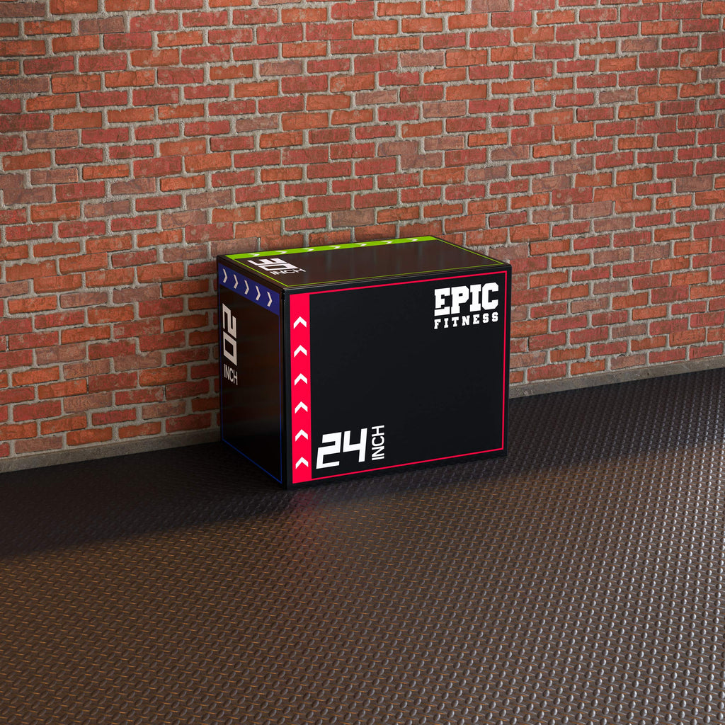 3-in-1 Foam Plyometric Jump Box X637